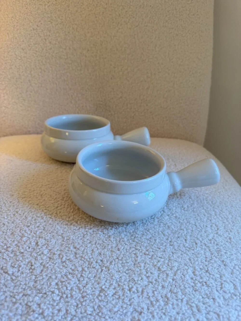 Set of 2 Sur La Table French Onion Soup Bowls
